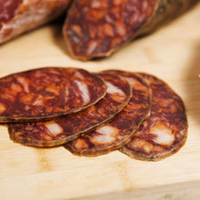 Cargar imagen en el visor de la galería, CHORIZO IBERICO DE BELLOTA LONCHEADO. CALIDAD EXTRA