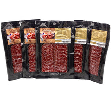 Cargar imagen en el visor de la galería, SALCHICHON IBERICO DE BELLOTA LONCHEADO. CALIDAD EXTRA