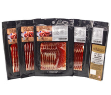 Cargar imagen en el visor de la galería, PALETA DE CEBO IBÉRICA 50% RAZA IBÉRICA LONCHEADA (CURADA +28 MESES) 500gr